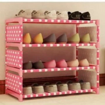 简易鞋架子鞋柜门口家用室内防尘多层鞋架宿舍收纳神器鞋子