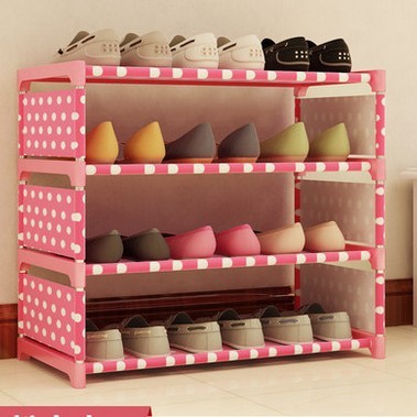 厂家直销简易学生宿舍收纳鞋柜简约现代置地式收纳整理架特价批发