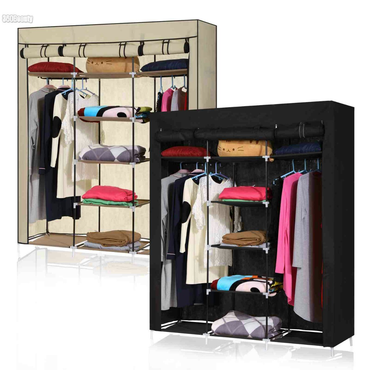 厂家直销大衣柜，无纺布衣柜，简易衣柜